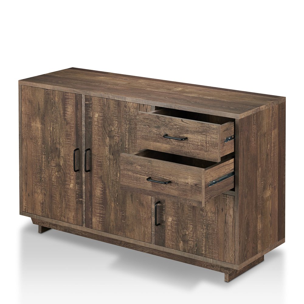 247SHOPATHOME Dita Dining Buffet, One size, Reclaimed Oak