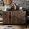 247SHOPATHOME Dita Dining Buffet, One size, Reclaimed Oak view 3