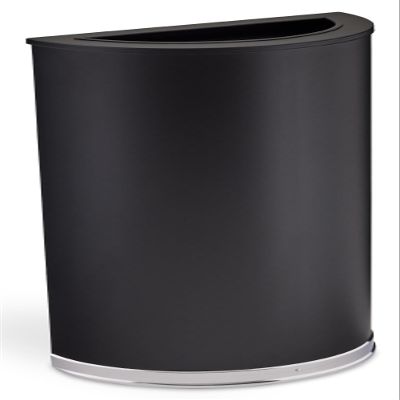 Scranton & Co Half Round Receptacle in Black