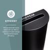 Scranton & Co Half Round Receptacle in Black view 4