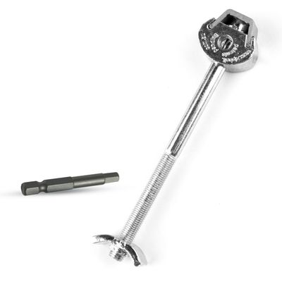 Zipbolt 10.800 Countertop Miter Connector 10 Piece Joint Fastener Drawbolt Pack with 5mm Hex Bit for Joining Countertops, Butcher Blocks, Furniture, and More - Single-Handed Tightening