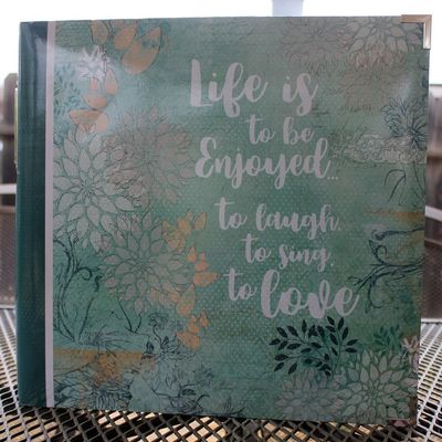 12" by 12" Photo Album with 24 Completed Pages