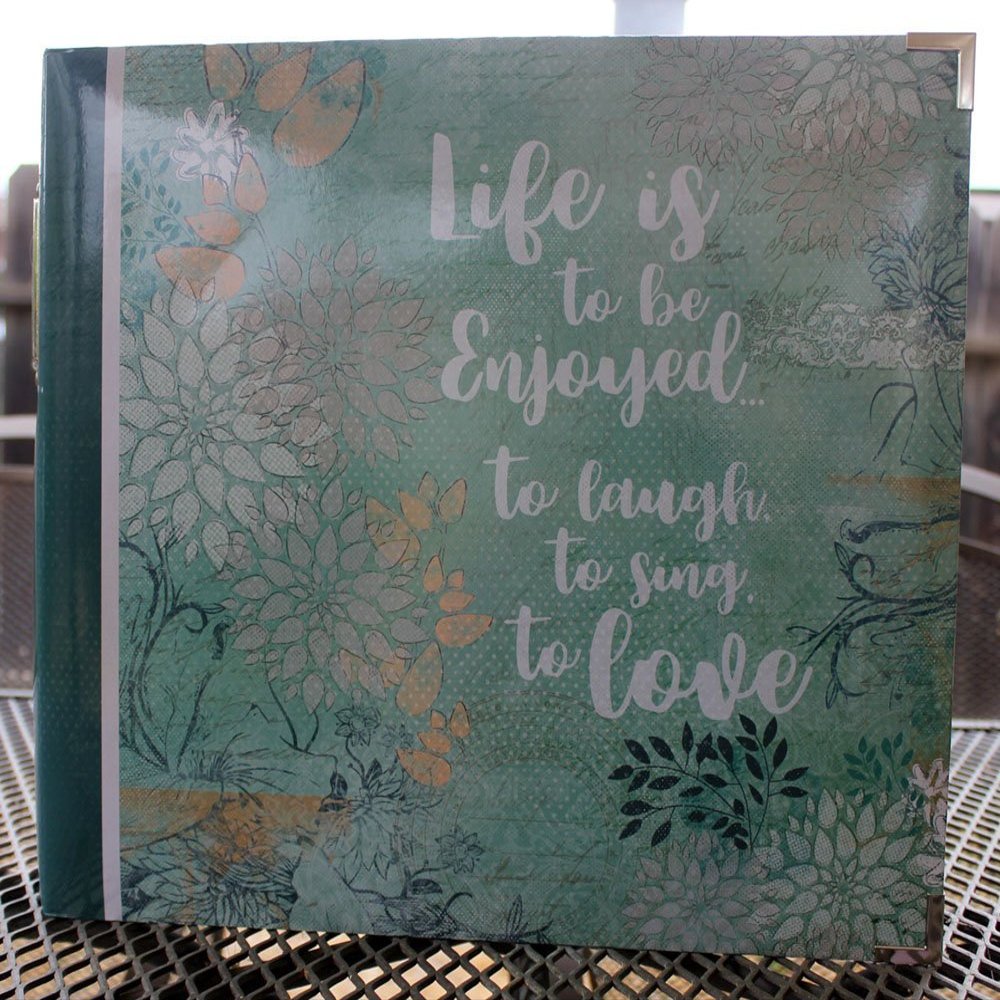 12" by 12" Photo Album with 24 Completed Pages