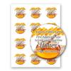 Raw Honey Farm Kitchen Personalized Name Home Business Round Mason Jar Labels (Label-08, 180 Labels on 15 Sheets) view 2