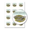 Pickles Cucumbers Round Personalized Home Kitchen Farm Business Mason Jar Leeds Sticker Labels (Label-02, 180 Labels on 15 Sheets) view 1
