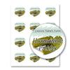 Pickles Cucumbers Round Personalized Home Kitchen Farm Business Mason Jar Leeds Sticker Labels (Label-05, 240 Labels on 20 Sheets) view 1