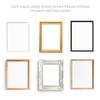 Andaz Press Wedding Party Signs, Glitzy Gold Glitter, 8.5x11-inch, Don't Get Blinded by Our Love Sunglasses Ceremony Sign, 1-Pack view 3