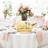 Andaz Press Wedding Party Signs, Glitzy Gold Glitter, 8.5x11-inch, Don't Get Blinded by Our Love Sunglasses Ceremony Sign, 1-Pack view 4