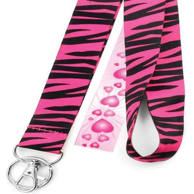Hy-ko Lan-115 2-Style Lanyard, Pink (Pack of 5)