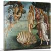 ARTCANVAS The Birth of Venus 1485 Canvas Art Print Stretched Framed Painting Picture Poster Giclee Wall Decor by Sandro Botticelli - 40" x 26" (0.75" Deep) view 1