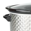Brentwood Select 7 Quart Slow Cooker in Silver view 2