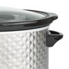 Brentwood Select 7 Quart Slow Cooker in Silver view 4