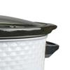 Brentwood Select 7 Quart Slow Cooker in White view 4