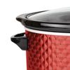 Brentwood Select 7 Quart Slow Cooker in Red view 2