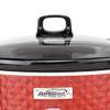 Brentwood Select 7 Quart Slow Cooker in Red view 4