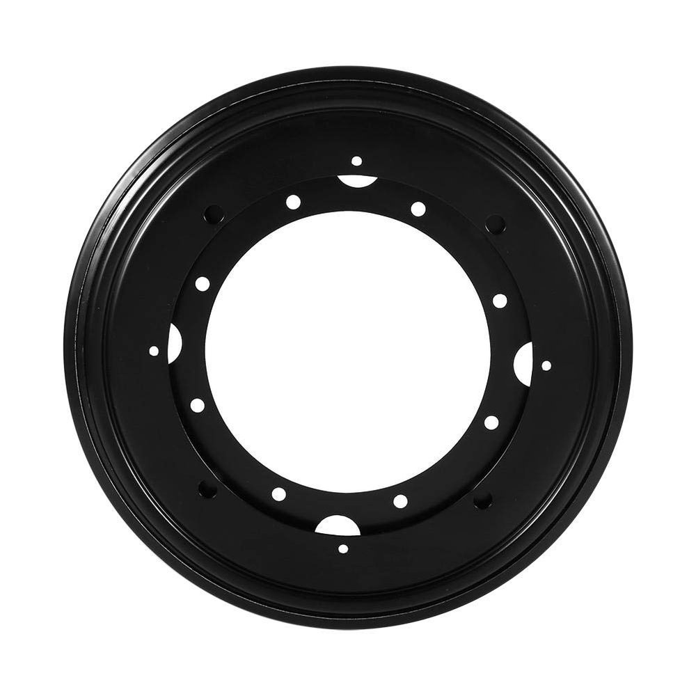 4 Types Rotating Swivel Plate Bearing Swivel Plate Metal Swivel Turntable Round Circular Turntable Bearing for Kitchen Home(9"-Black)