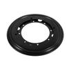 4 Types Rotating Swivel Plate Bearing Swivel Plate Metal Swivel Turntable Round Circular Turntable Bearing for Kitchen Home(9"-Black) view 3