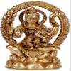 Exotic India Seated Shiva ATOP Mount Kailash Statues, Natural Brass view 1