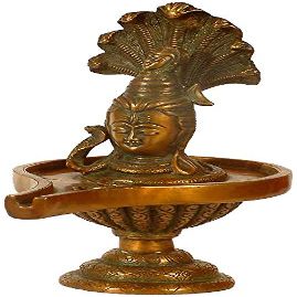 Exotic India Shiva, Enshrined On The Lingam Statues, Chola