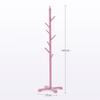 Panet coat rack Children's solid wood coat rack, floor-style coat racks, bedroom hangers, home simple clothes storage shelves (Color : C) view 2