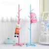 Panet coat rack Children's solid wood coat rack, floor-style coat racks, bedroom hangers, home simple clothes storage shelves (Color : D) view 4
