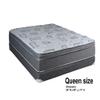 Dream Solutions USA Natural Trophy Medium Plush Eurotop Queen (60"x80"x11") Mattress & Box Spring - Sleep System with Enhanced Foam Encased Support, Fully Assembled, Orthopedic view 3