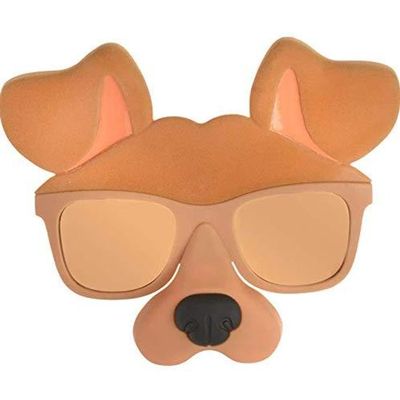 Amscan Snapchat Dog Fun Shades, Adult Size, Multicolor