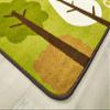 Carpets for Kids 33754 KIDSoft Tranquil Trees Decorative Rug 4ft x 6ft Rectangle Green view 4