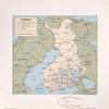 18" x 24" 1987 Map of Finland Railroads Roads view 1