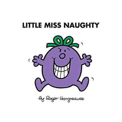 Mr Men & Little Miss Naughty Canvas Print, Multi-Colour, 40 x 40 cm