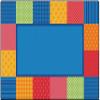 Carpets for Kids 1954 Kidsoft Pattern Blocks Playroom Nursery Rug 4ft x 6ft Rectangle Multi Color view 1