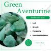 mookaitedecor 1lb Tumbled Stones Polished Crystals Healing, Reiki, Chakra & Wicca,Green Aventurine view 3