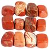 mookaitedecor 1lb Tumbled Stones Polished Crystals Healing, Reiki, Chakra & Wicca,Red Jasper view 1