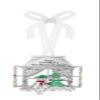 Ganz Have Yourself a Very Merry Christmas Zinc Epoxy Decorative Hanging Ornaments,Silver Multi view 1