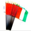 12 Ivory Coast Desk Flags 4x6 Inch American Made Miniature Table Flags; 12 Small Mini Flags view 1