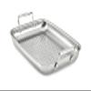 All-Clad Outdoor Stainless Steel Roaster 15x11 Inch Oven Broiler Safe 700F Roaster Pan, Pots and Pans, Cookware Silver view 1