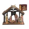 Avalon Gallery Nativity Sets - DiGiovanni Collection Indoor Nativity Scene for Christmas, 6" Scale, 7-Piece Set w/Stable view 1