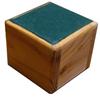 Bed Lifter Bed Riser 3 Inch Lift Height Fits up to 3 1/2 Width - Cedar Exterior Douglas Fir Solid Core - Very Strong (6, With Felt Bottom - Stained) view 4