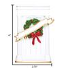 3D Personalized First Christmas in New Home Ornament 2025 | White Door with Wreath Our First Home Ornament 2025 New House Ornaments for Homeowners, Apartments, Neighbors, House Warming Gifts for 1st view 2