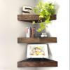 Corner Floating Shelf Set of 3 view 1