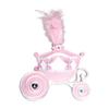 3D Princess Ornaments for Kids 2025 - Pink Princess Carriage Christmas Ornament for Girls Personalized Christmas Ornaments for Kids Pink Gifts for Girls Toddler Ornament for Xmas Tree Unique Keepsake view 2
