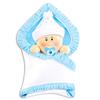 3D Personalized Babys First Christmas Ornament 2025 Boy | Blue Baby in Blanket | Baby's First Christmas Ornament 2025 Baby Ornaments for Xmas Tree My 1st Xmas Boy Ornaments for Couples New Parents view 4