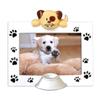 3D Photo Frame Christmas Ornament 2025 Personalized Puppy Ornaments for Christmas Tree Custom Paw Print Dog Ornaments for Xmas Tree Bowl Unique Xmas Gifts for Dogs Gifts for Dog Lovers & Pets Memorial view 2