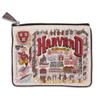 Catstudio Harvard University Collegiate Zipper Pouch Purse | Holds Your Phone, Coins, Makeup, Dog Treats, & Tech Tools view 1