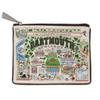 Catstudio Dartmouth College Zip Pouch | Use as Wallet, Clutch, Handbag or Makeup Bag view 1