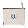 Catstudio University Of Kansas Collegiate Zipper Pouch Purse | Holds Your Phone, Coins, Makeup and Dog Treats view 2