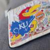 Catstudio University Of Kansas Collegiate Zipper Pouch Purse | Holds Your Phone, Coins, Makeup and Dog Treats view 4