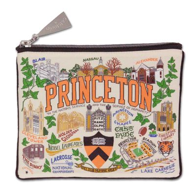 Catstudio Princeton University Collegiate Zipper Pouch Purse | Holds Your Phone, Coins, Makeup, Dog Treats, & Tech Tools