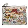 Catstudio University of Minnesota Collegiate Zipper Pouch Purse | Holds Your Phone, Coins, Makeup, Dog Treats, & Tech Tools view 1