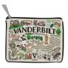 Catstudio Vanderbilt University Collegiate Zipper Pouch Purse | Holds Your Phone, Coins, Makeup, Dog Treats, & Tech Tools view 1